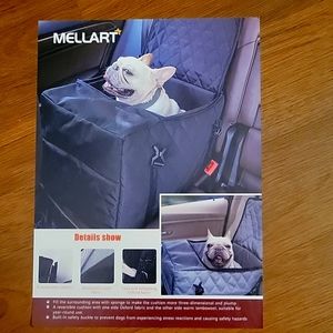 Mellart Multifunction Pet Carry Bag nestbed car compatible Black 17.7x13.8 …New